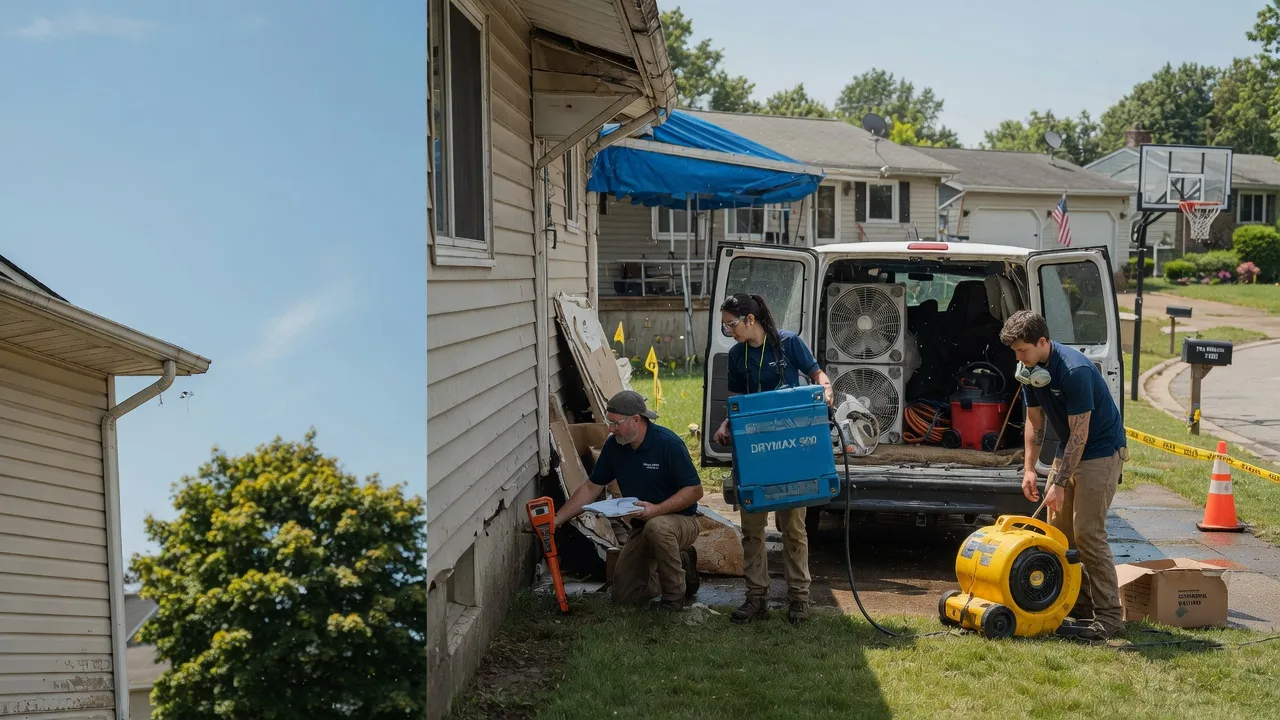 Ceiling Leak Cleanup in Milford, NY near me
